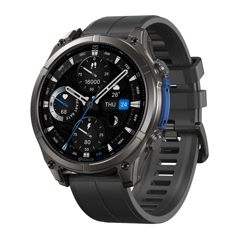 Išmanusis laikrodis Zeblaze Vibe 8 Abyss (Czarny)-1