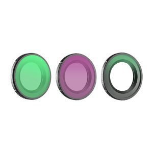 Sunnylife 1/4" lens filters 3 pcs. - Black Mist + CPL + ND16 for Osmo Nano-1
