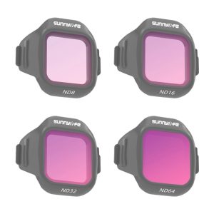 Rinkinys of 4 Sunnylife ND8 + ND16 + ND32 + ND64 filters for MINI 5 Pro-1