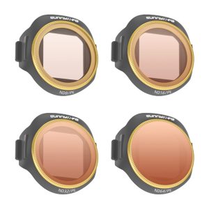 Rinkinys of 4 Sunnylife ND8/PL + ND16/PL + ND32/PL + ND64/PL filters for MINI 5 Pro-1