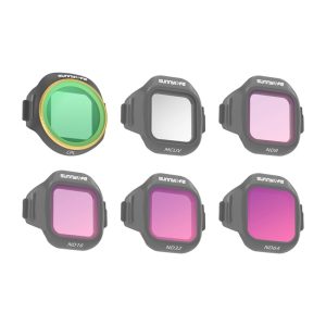 Rinkinys of 6 Sunnylife MCUV + CPL + ND8 + ND16 + ND32 + ND64 filters for MINI 5 Pro-1