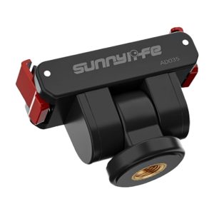 Sunnylife AD035 magnetic mounting Adapteris 1/4" swivel 180° for OSMO 360, ACTION 5 PRO, OSMO ACTION 4/3/2-1
