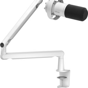 Fifine T688W dynamic Mikrofonas (white)-1