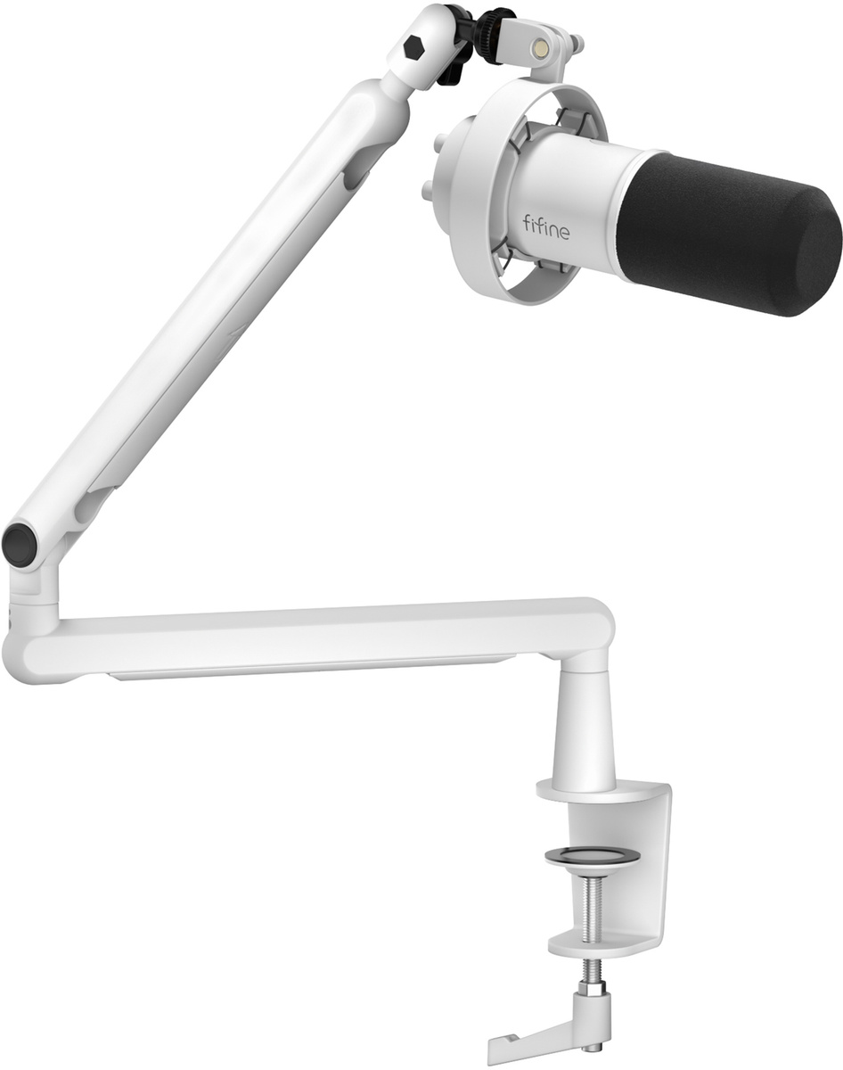 Fifine T688W dynamic Mikrofonas (white)-1