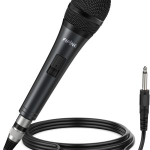 Fifine K6 dynamic vocal Mikrofonas (black)-1