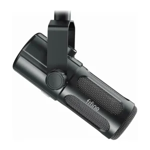 Fifine Tank6 dynamic Mikrofonas (black)-1
