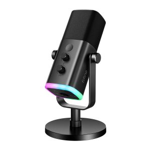 Fifine AM8 dynamic Mikrofonas with stand (black)-1