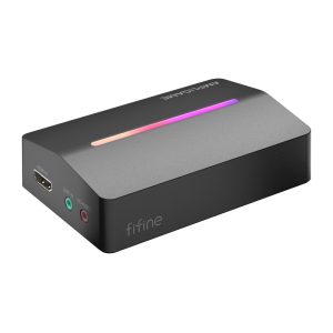 Fifine V3, HDMI to USB-A capture card (black)-1