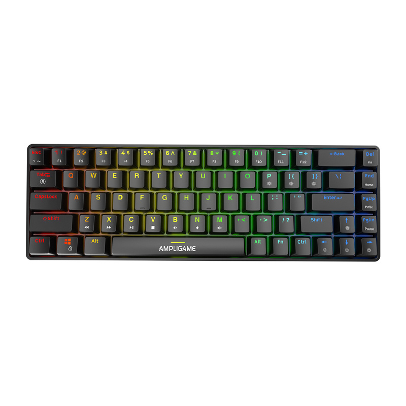 Fifine GK1 mechancial Klaviatūra ,65% RGB (black)-1