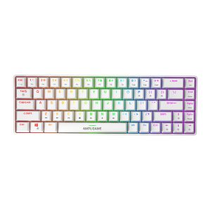 Fifine GK1W mechancial Klaviatūra, 65% RGB (white)-1