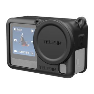 Telesin Silicone Protective Dėklas for DJI Osmo Action 6 (Black)-1
