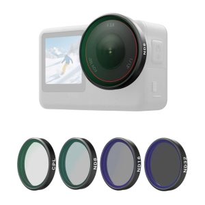 Telesin CPL/ND8/ND16/ND32 Filtras set for DJI Osmo Action 6 (4 pcs).-1
