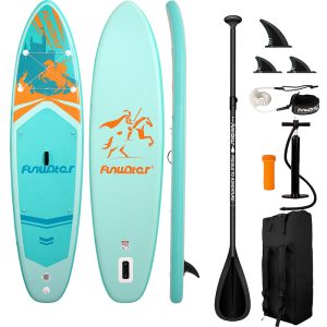 FunWater SUP paddleboard SUPFW70A 3,5m (turquoise)-1