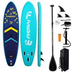 FunWater SUP board for swimming SUPFW71A 3,5m (navy blue)-1
