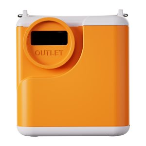 Flextail Nano Pompa 5C2 portable pump (orange)-1