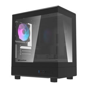 Darkflash DB330M Computer Dėklas + 3 Fans (Black)-1
