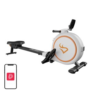 Deer Run RW600 Magnetic Rowing Machine (White)-1