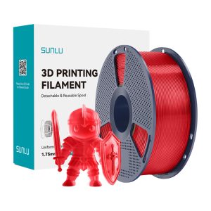 Sunlu PLA+ Gija (Transparent Red)-1