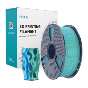 Sunlu PLA+ Silk Dual Color Gija (blue-green)-1