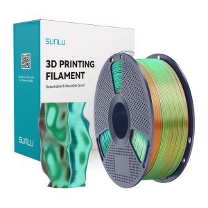 Sunlu PLA+ Silk Tri-Color Gija (orange, blue, and green)-1