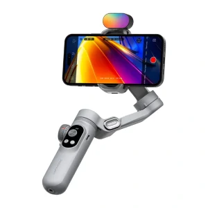 AOCHUAN X Pro Gimbal with RGB Lighting (Gray)-1