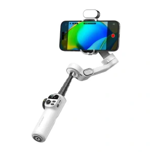 AOCHUAN X2 Gimbal with RGB Lighting (White)-1