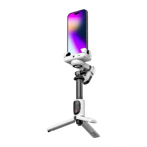 AOCHUAN M1 Pro Gimbal with RGB Lighting (White)-1