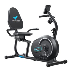 MERACH MR-S08B1-EU recumbent exercise bike (black)-1