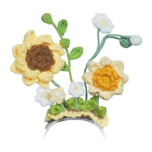 Knitted outfit for Loona Premium Sunflower-1