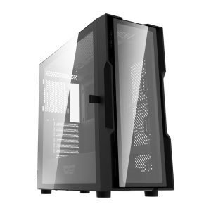 DARKFLASH DK431 Glass computer Dėklas (black)-1