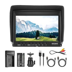 NEEWER F100 Field Monitor + USB Charger + Baterija Kit-1