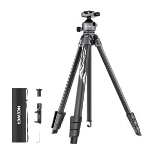 Neewer LT07 Aluminum Travel Trikojis with Ball Head-1