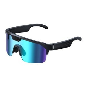 ZEBLAZE Q01 Blue AI Sports Sunglasses-1