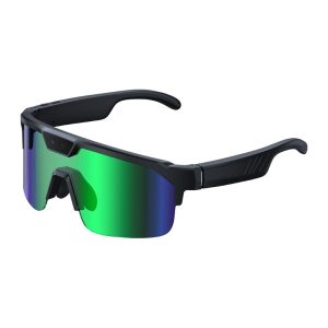ZEBLAZE Q01 Green AI Sports Sunglasses-1