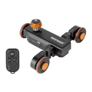 NEEWER DL100 3-Wheel Kamera Dolly with Remote Control-1