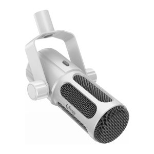 Fifine Tank6 Dynamic Mikrofonas (White)-1