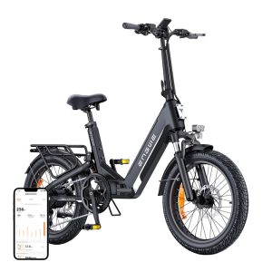 ENGWE L20 3.0 BOOST 250W 20" Electric Bike (Black)-1