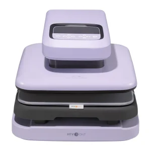 HTVRONT Auto 2 Digit Heat Transfer Press (Purple)-1