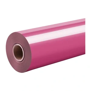 HTVRONT Pure Heat Transfer Film, 30.5 cm x 1.8 m (Pink)-1