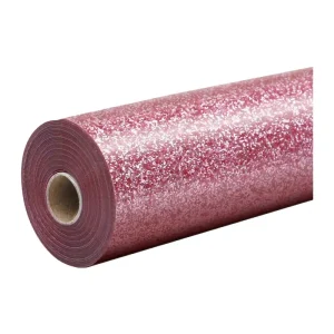 HTVRONT Glitter Heat Transfer Film, 30.5 cm x 90 cm (Pink)-1