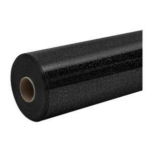 HTVRONT Glitter Heat Transfer Film, 30.5 cm x 90 cm (black)-1