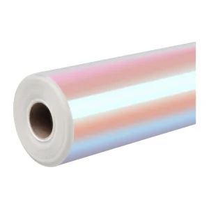 HTVRONT Holographic Self-Adhesive Film, 30.5 cm x 90 cm (Pink-Purple)-1