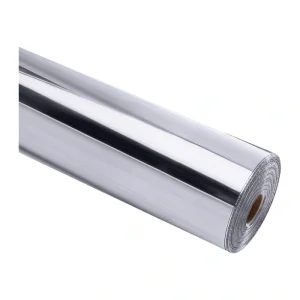 HTVRONT Chrome Metallic Self-Adhesive Film, 30.5 cm x 90 cm (silver)-1