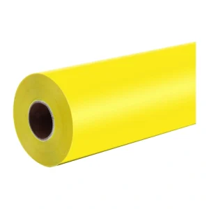 HTVRONT Matte Self-Adhesive Film, 30.5 cm x 180 cm (Lemon Yellow)-1