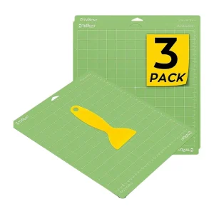 HTVRONT Cutting Mat, 34.8 cm x 37 cm, 3-pack (green)-1