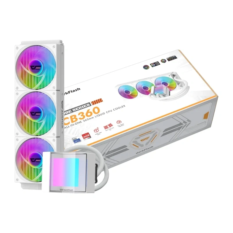 Darkflash CB360 CPU Cooler (White)-1