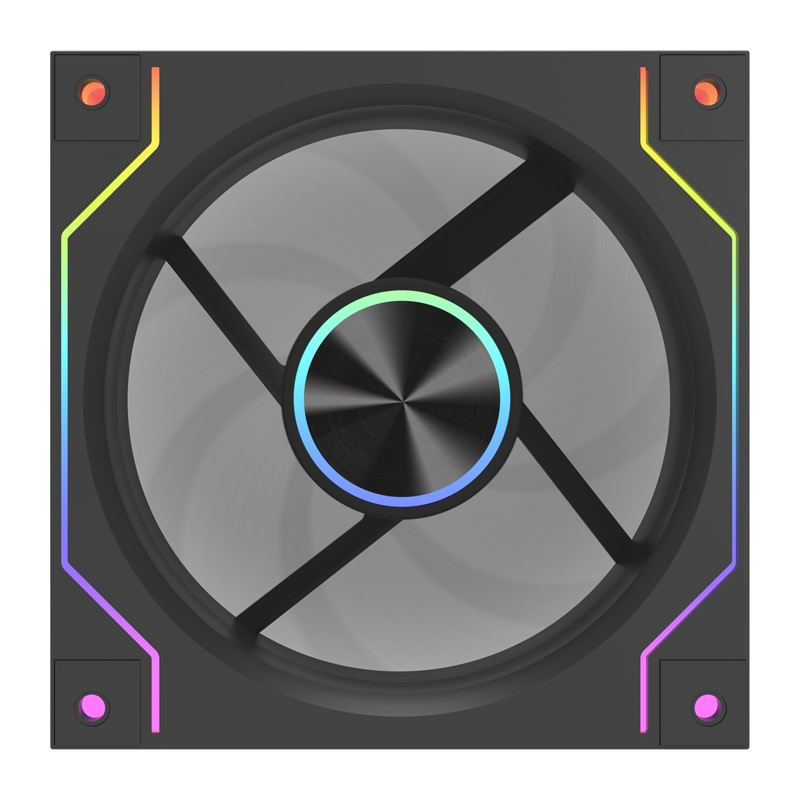 DarkFlash DM20 LINE Cooling Fan (Black)-1
