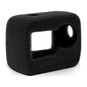 Puluz Windscreen for DJI Osmo Action 5 Pro/4/3 (Black)-1
