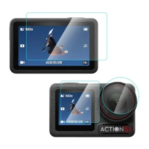 Puluz Tempered Glass for DJI Osmo Action 5 Pro (Clear)-1