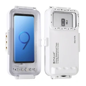 Puluz Waterproof Dėklas (45m) for USB-C Smartphones for Underwater Photos and Videos (White)-1